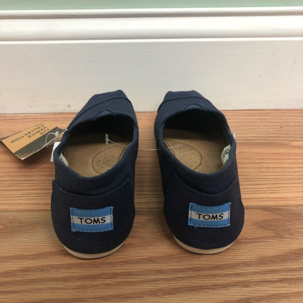 Toms Women's Navy Classic Loafer / Various Sizes - Picture 4 of 4